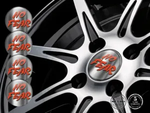 Domed Stickers Logo Resin Wheel Badges